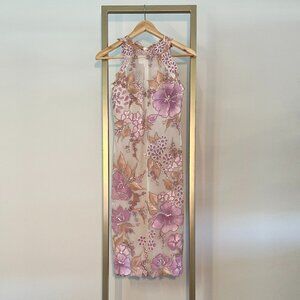 Ema Savahl, Hand-Painted, Light-color, knee-length Body Sculpting Dress–Size M/L